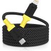 Tactical MagRope USB-C/Lightning 1m Black/Yellow
