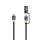 Tactical Stinger Cable USB-C/USB-C 1,5m - fekete