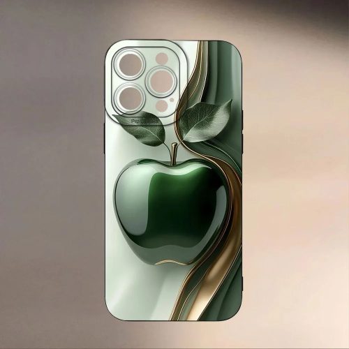 Apple iPhone 13  tok - zöld alma mintás