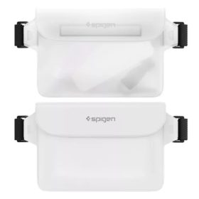   Spigen Aqua Shield A620 univerzális vízálló övtáska (2db) - fehér