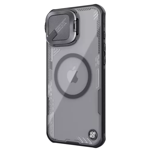Nillkin Iceblade Prop mágneses fekete védőtok Apple Iphone 16 készülékhez