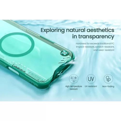 Nillkin Iceblade Prop mágneses fekete védőtok Apple Iphone 16 készülékhez