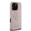 Apple iPhone SE 4 tok, Guess PU Grained 4G Metal Logo - pink