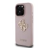 Apple iPhone SE 4 tok, Guess PU Grained 4G Metal Logo - pink