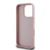 Apple iPhone SE 4 tok, Guess PU Grained 4G Metal Logo - pink