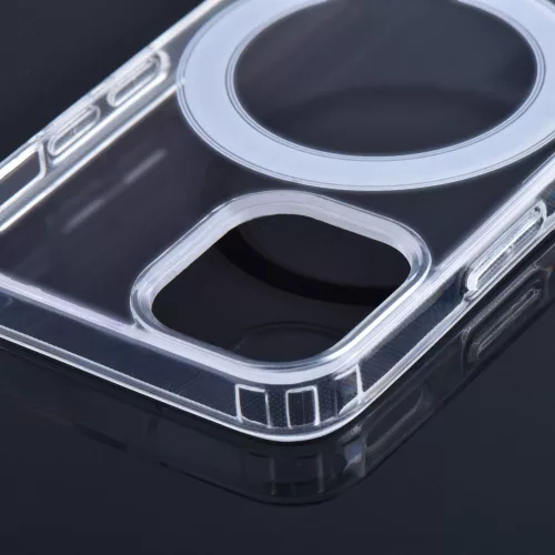 iPhone 13 Pro tok,  Mag Cover (MID) Magsafe kompatibilis - átlátszó