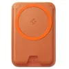 Spigen Valentinus MagFit+ MagSafe univerzális mágneses kártyatartó metál  - narancssárga