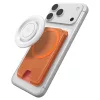 Spigen Valentinus MagFit+ MagSafe univerzális mágneses kártyatartó metál  - narancssárga