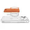 Spigen Valentinus MagFit+ MagSafe univerzális mágneses kártyatartó metál  - narancssárga