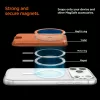 Spigen Valentinus MagFit+ MagSafe univerzális mágneses kártyatartó metál  - narancssárga