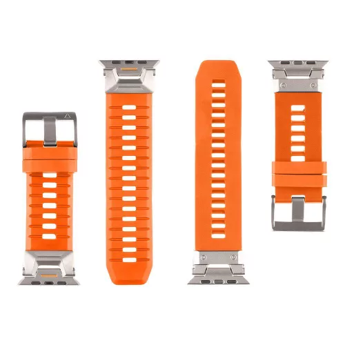 Apple Watch 42/ 44/ 45/ 49 mm piros Loop mágneses óraszíj, Dux Ducis