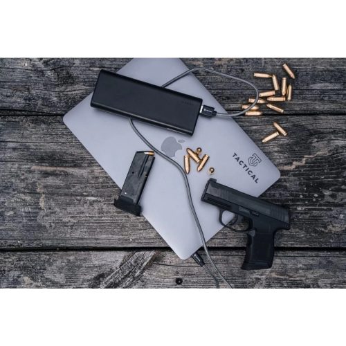 TACTICAL Usb-C / Usb-C Kevlár kábel 100W, 1méter - szürke