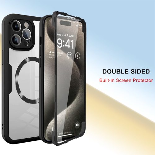 iPhone 16 Pro tok + fólia - Techsuit ColorVerse 360 MagSafe - kék