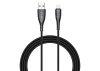 VEGER kábel, USB A to Lightning 2,4A V105 1,2 m - fekete