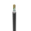 VEGER kábel, USB A to Lightning 2,4A V105 1,2 m - fekete
