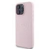 Guess PU Grained Classic Logo MagSafe tok iPhone 16 Pro Max - rózsaszín