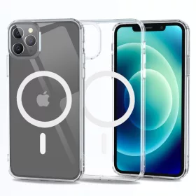   Tech_Protect Flexair Hybrid Apple iPhone 12 Pro Max tok, MagSafe-kompatibilis - átlátszó