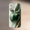 Apple iPhone 16  tok - zöld alma mintás