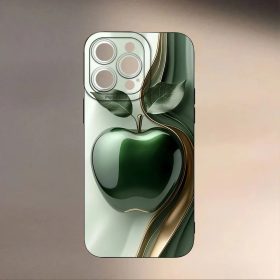 Apple iPhone 16  tok - zöld alma mintás