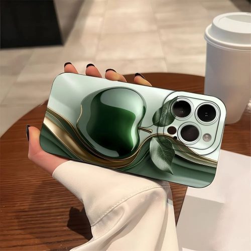 Apple iPhone 16  tok - zöld alma mintás