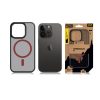 Apple iPhone 16e Pro tok, Tactical MagForce Hyperstealth 2.0 MagSafe kompatibilis - fekete-piros