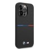 BMW M szilikon mintás MagSafe tok iPhone 15/14/13 készülékhez - fekete
