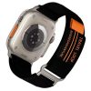 Nylon szíj Apple Watch (42 / 44 / 45 / 49 mm) - fekete
