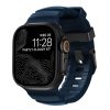Nomad Rocky Point Apple Watch  49/45/44/42mm szilikon szíj - kék / fekete