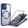 iPhone 16 Pro Max tok + fólia - Techsuit ColorVerse 360 MagSafe - kék