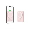 Tech-Protect Lifemag MagSafe PB11 mágneses Power Bank 10.000mAh külső akkumulátor - pink