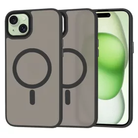   Techsuit - HaloFrost MagSafe sorozat - iPhone 15 Plus - fekete