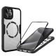 iPhone 16 Plus tok + fólia - Techsuit ColorVerse 360 MagSafe - fekete