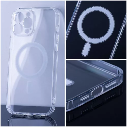 iPhone 14 Pro tok,  Mag Cover (MID) Magsafe kompatibilis - átlátszó