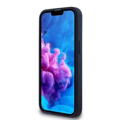 Apple iPhone 16 Red Bull Szilikon Vízszintes Logó MagSafe tok - sötétkék