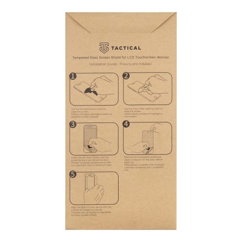 iPhone 17 Pro Tactical 2,5D kijelzővédő üvegfólia - Clear