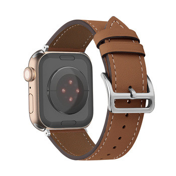 Apple Watch Bőr szíj Apple Watch szíj 42/ 44/ 45/ 46 /49 mm - barna