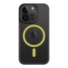 Apple iPhone 16e tok, Tactical MagForce Hyperstealth 2.0 MagSafe kompatibilis - fekete-sárga