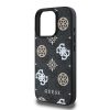 Guess PU 4G Peony MagSafe tok iPhone 16 Pro -fekete / mintás