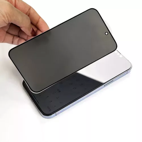 iPhone 16 Pro Max Privacy kijelzővédő üvegfólia - fekete