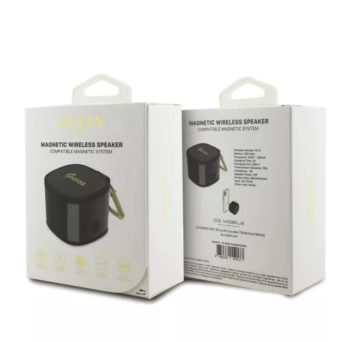 Guess MagSafe Bluetooth Hangszórór -  fekete