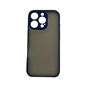   iPhone 16 Pro műanyag tok, kék, zöld (bontott csomagolás)