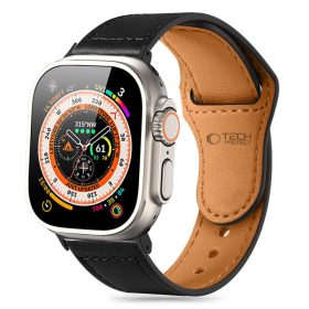 Tech-Protect Naturalfit szíj Apple Watch ((38 / 40 / 41 mm) - fekete