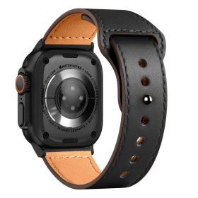 Tech-Protect Naturalfit szíj Apple Watch ((38 / 40 / 41 mm) - fekete