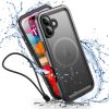 Tech-Protect Shellbox vízálló és ütésálló  Apple Apple iPhone 16 készülékhez-fekete