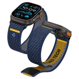 Apple Watch 4/5/6/7/8/SE/Ultra (42/44/45/49mm) Tech-Protect Iconband Line szíj- zöld
