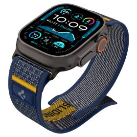Apple Watch 4/5/6/7/8/SE/Ultra (42/44/45/49mm) Tech-Protect Iconband Line szíj- zöld