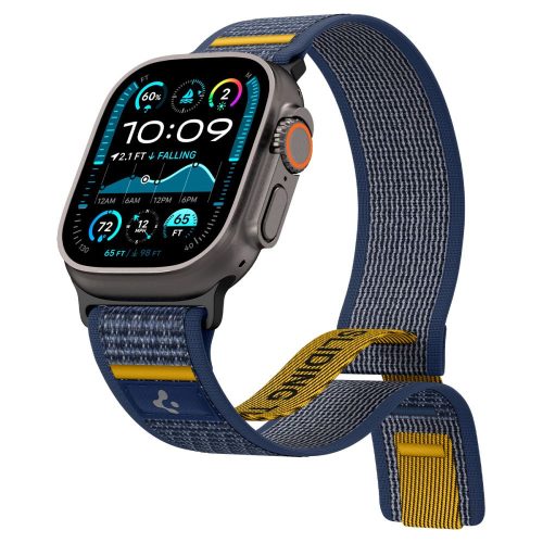 Apple Watch 4/5/6/7/8/SE/Ultra (42/44/45/49mm) Tech-Protect Iconband Line szíj- zöld