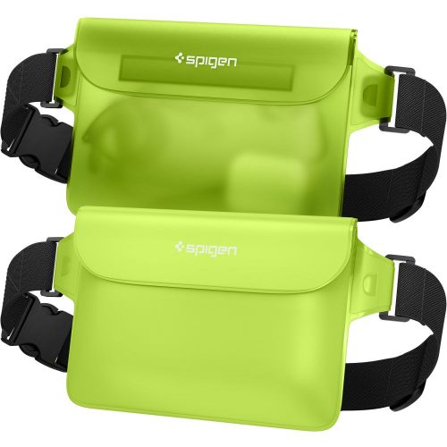 Spigen Aqua Shield A620 univerzális vízálló övtáska (2db) - zöld