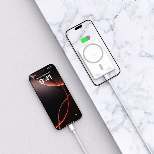 Tech-Protect Pb33 Lifemag MagSafe Power Bank 5000Mah - Silver