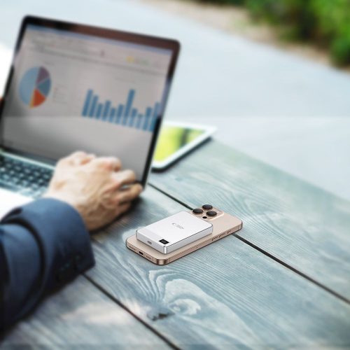 Tech-Protect Pb33 Lifemag MagSafe Power Bank 5000Mah - Silver